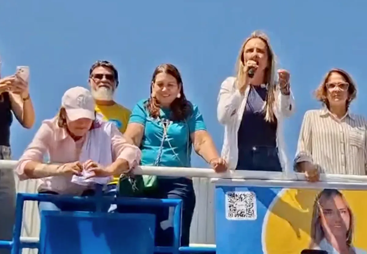 Michelle: “Vamos eleger Flávio Bolsonaro presidente”