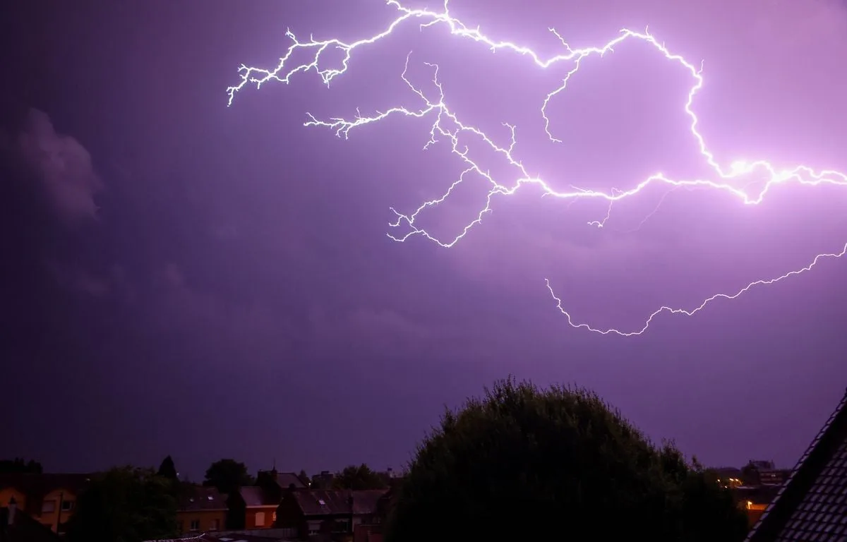 Ce n’est pas fini… Trois jours d’orages attendus à partir de mercredi en France