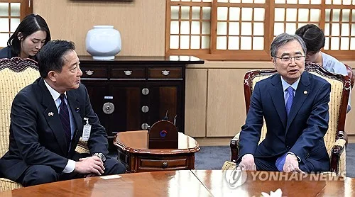 조현, 지한파 日의원들에 과거사 문제 진전 위한 역할 당부