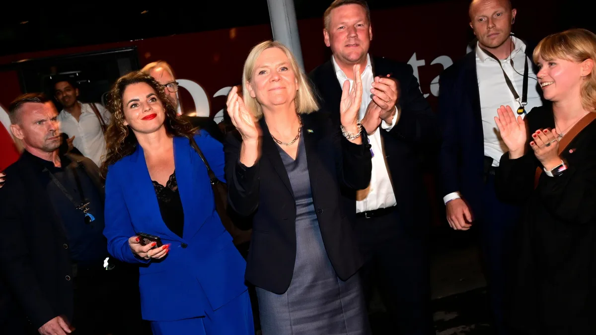 Wahl in Schweden: Prognosen sehen die linken Oppositionparteien vorne