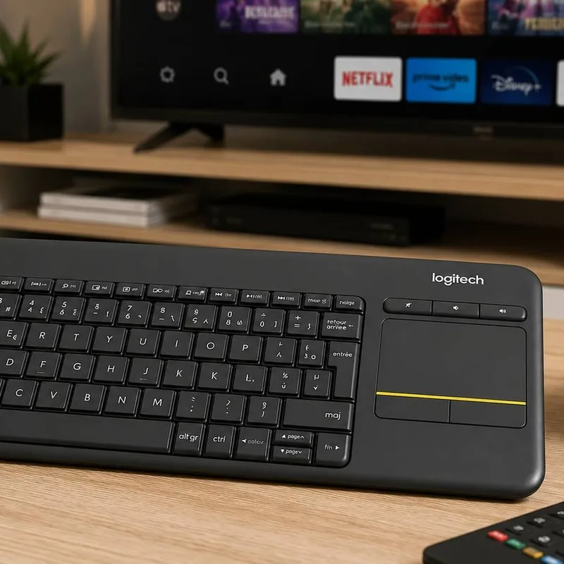 Actualité : Le clavier Logitech K400 Plus Touch TV passe sous les 25 €
