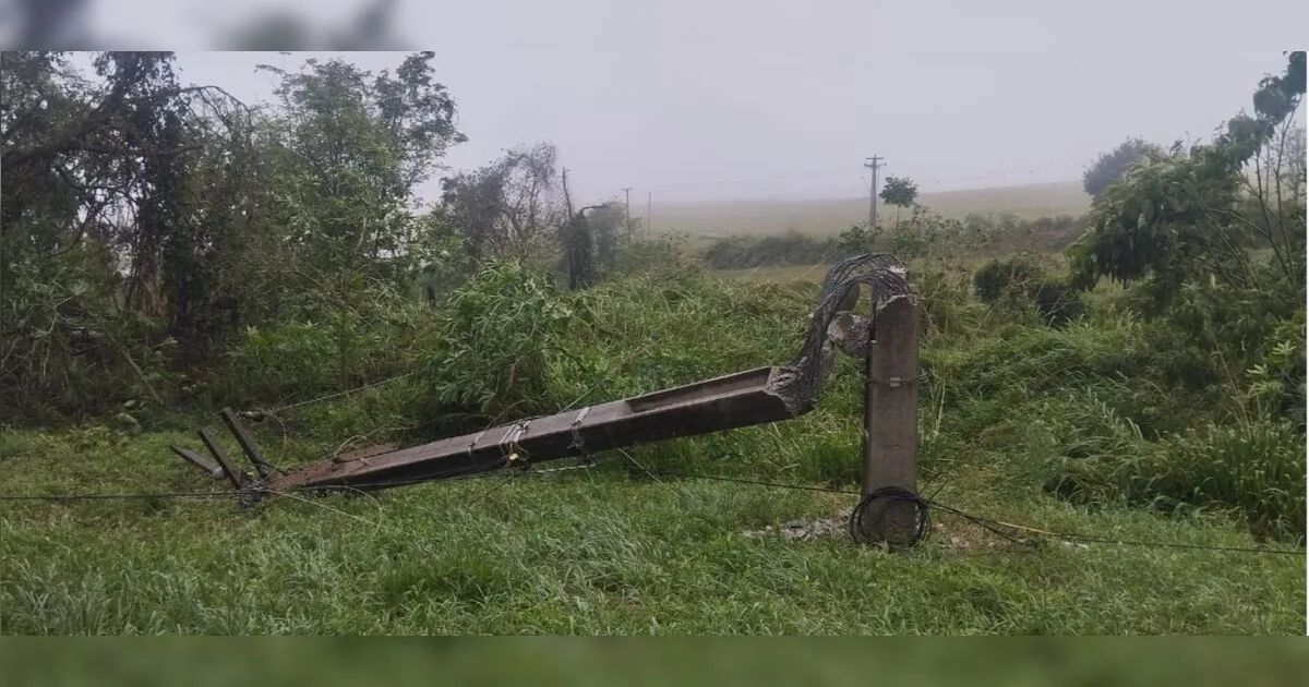 Após 60 horas, três mil imóveis continuam sem energia em Apucarana