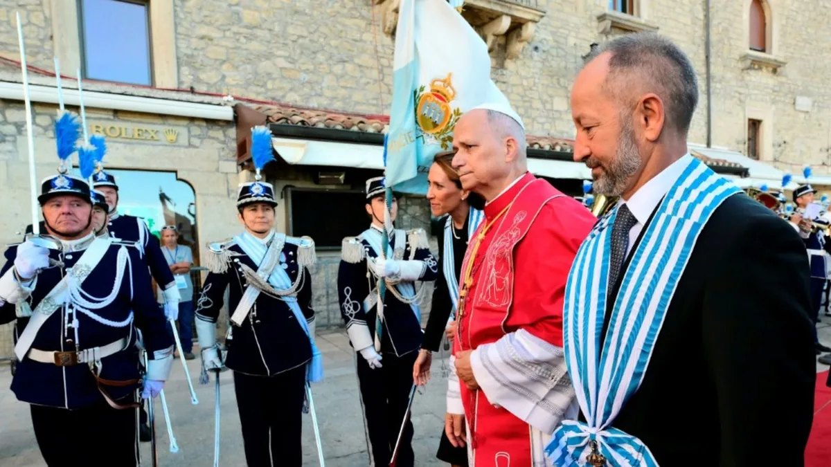 Papst Leo XIV. besucht San Marino und spricht bei politischem Treffen in Rimini