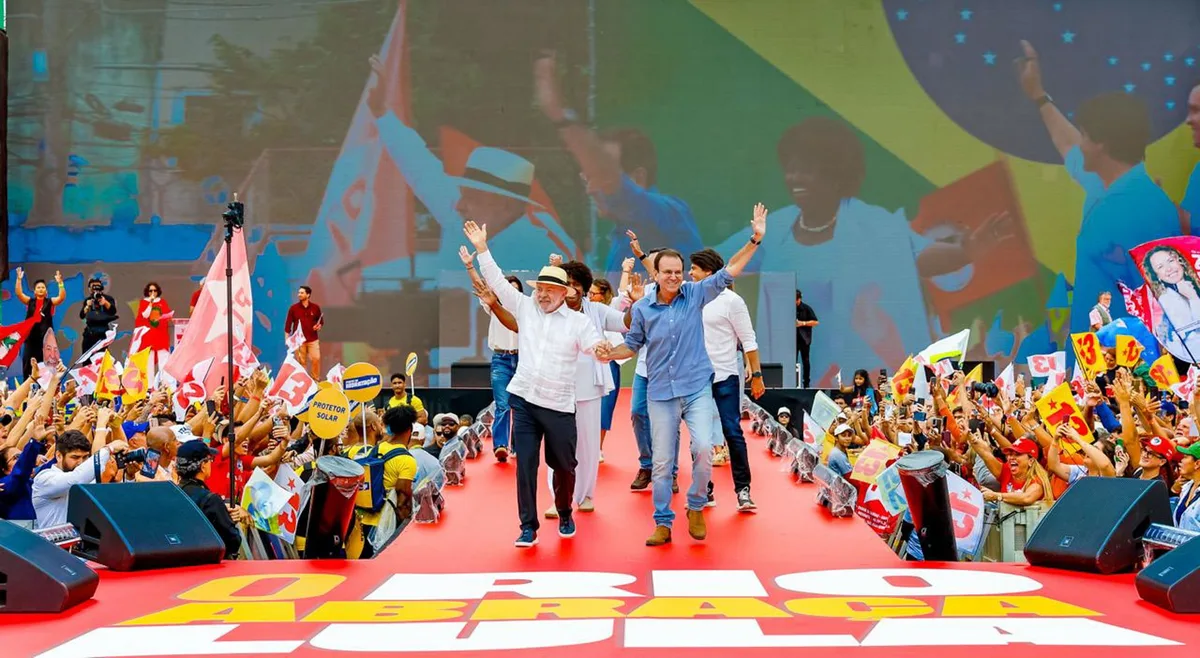 No Rio, Lula promete Ministério da Segurança e tirar bandidos de territórios