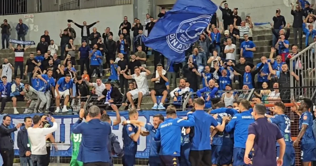Video: el insólito festejo de un equipo de Albania tras clasificar a los playoffs de la Conference League