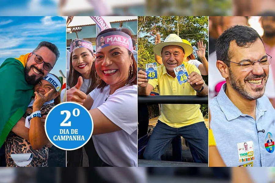 Candidatos ao Governo do Acre cumprem agendas em Rio Branco nesta segunda-feira