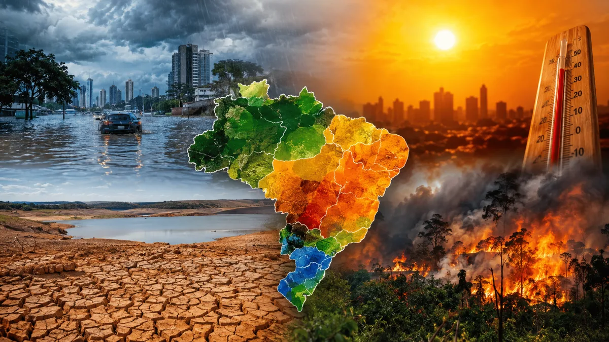El Niño volta a ganhar força: o que muda no calor e nas chuvas do Brasil até o fim do ano, região por região