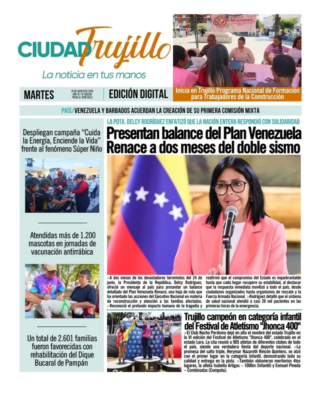 Portadas de este martes 25 de agosto de 2026