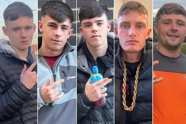 Five people who died in A66 police chase crash which killed two officers named