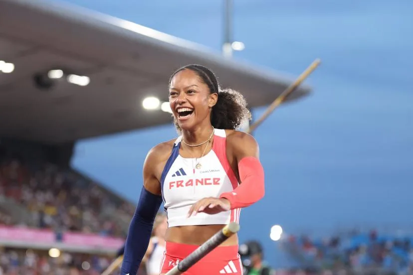 Marie-Julie Bonnin médaillée de bronze du saut à la perche aux Championnats d'Europe