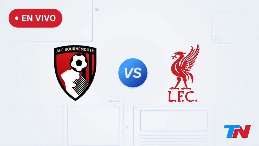 Bournemouth vs Liverpool en vivo por la fecha 5 de la Premier League: hora, dónde ver y formaciones
