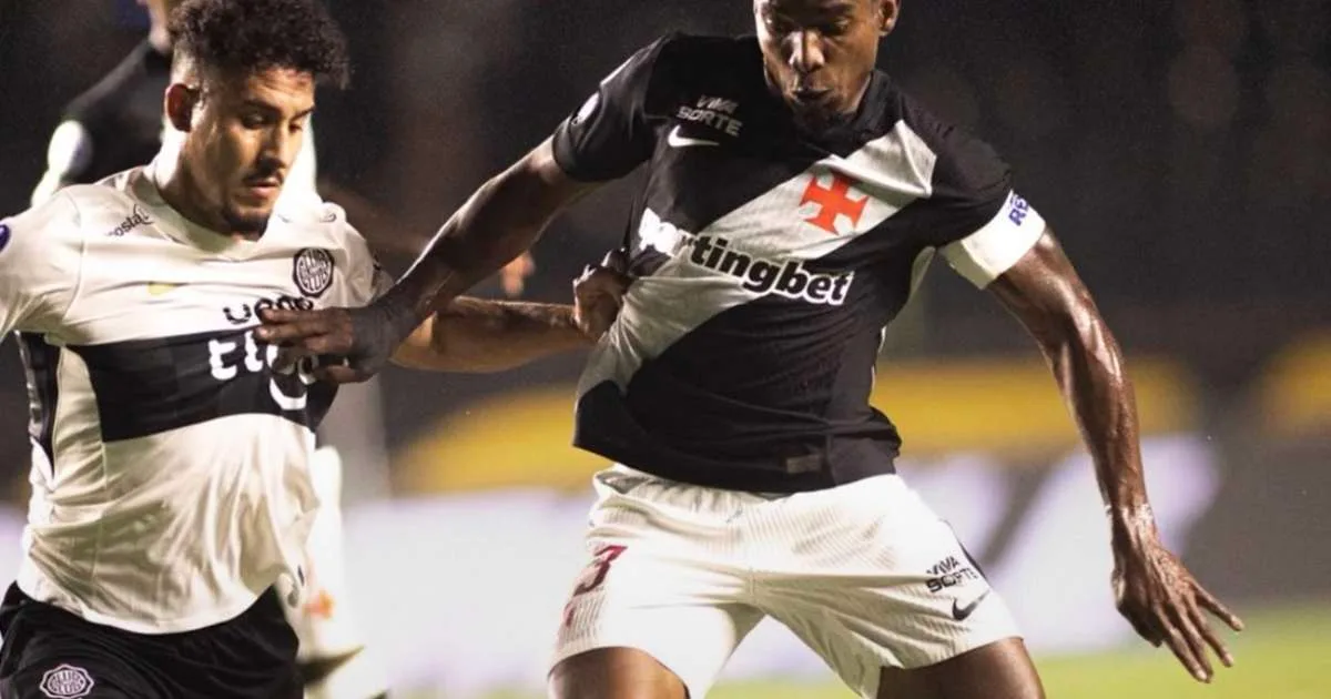 Vasco domina, mas fica no empate sem gols com Olimpia pela Sul-Americana