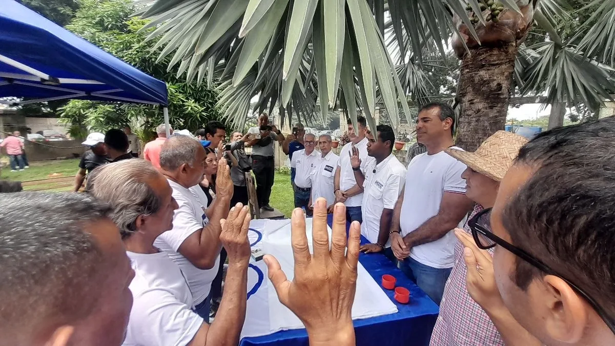 Expreso político Yandir Loggiodice juramentó en Barinas estructura de Evolución Política de Centro