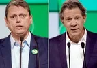 Tarcísio venceria em SP no 1º turno, com 55,2%; Haddad tem 41%, diz Atlas