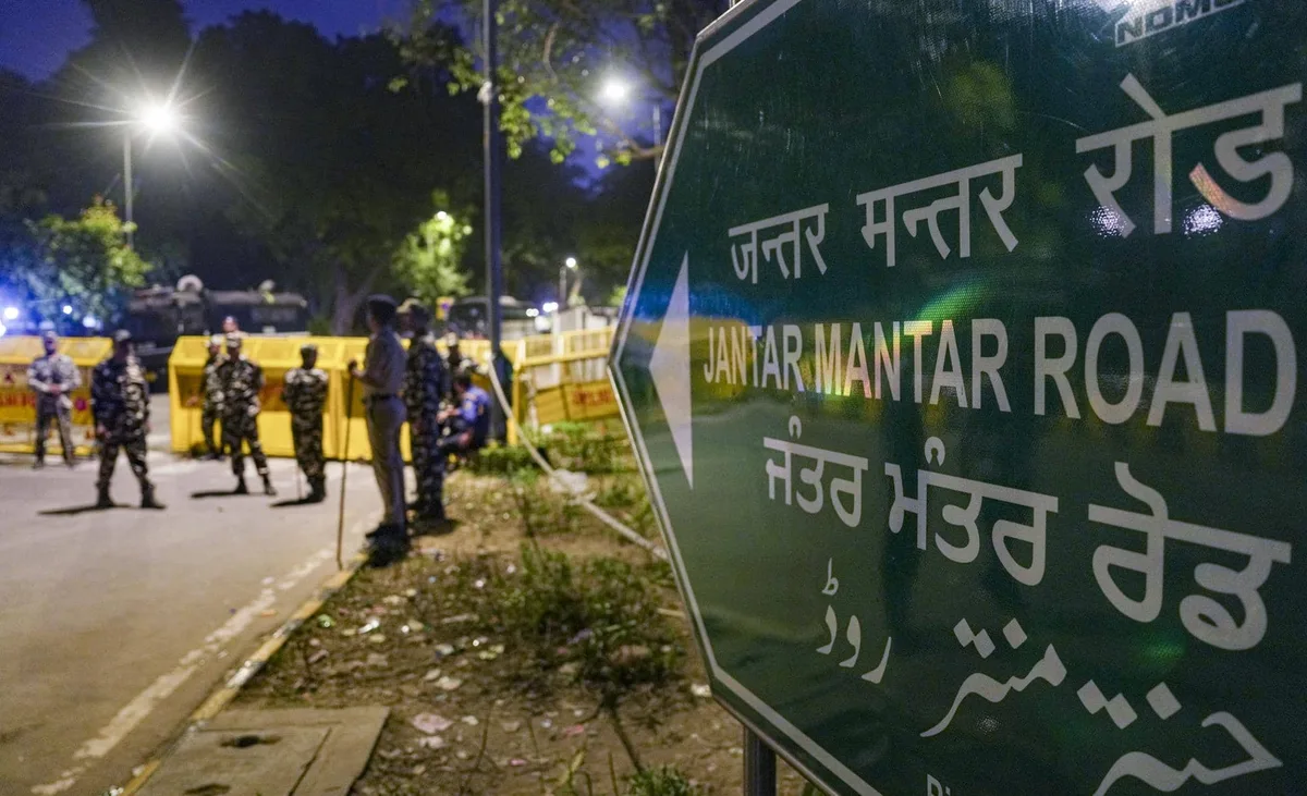 Delhi Police de-notify Jantar Mantar as protest venue, name three sites