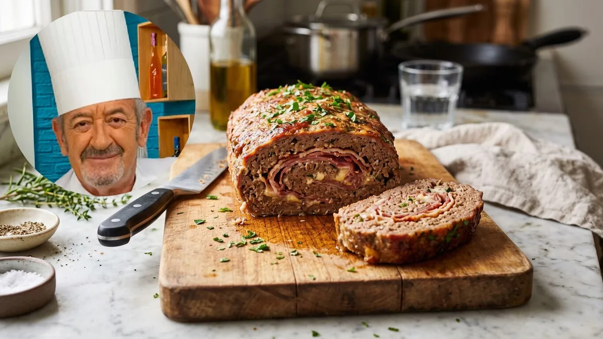 El pan de carne de Karlos Arguiñano: “Lleva picada de ternera y de cerdo, 8 fetas de panceta y 125g de paté ibérico”