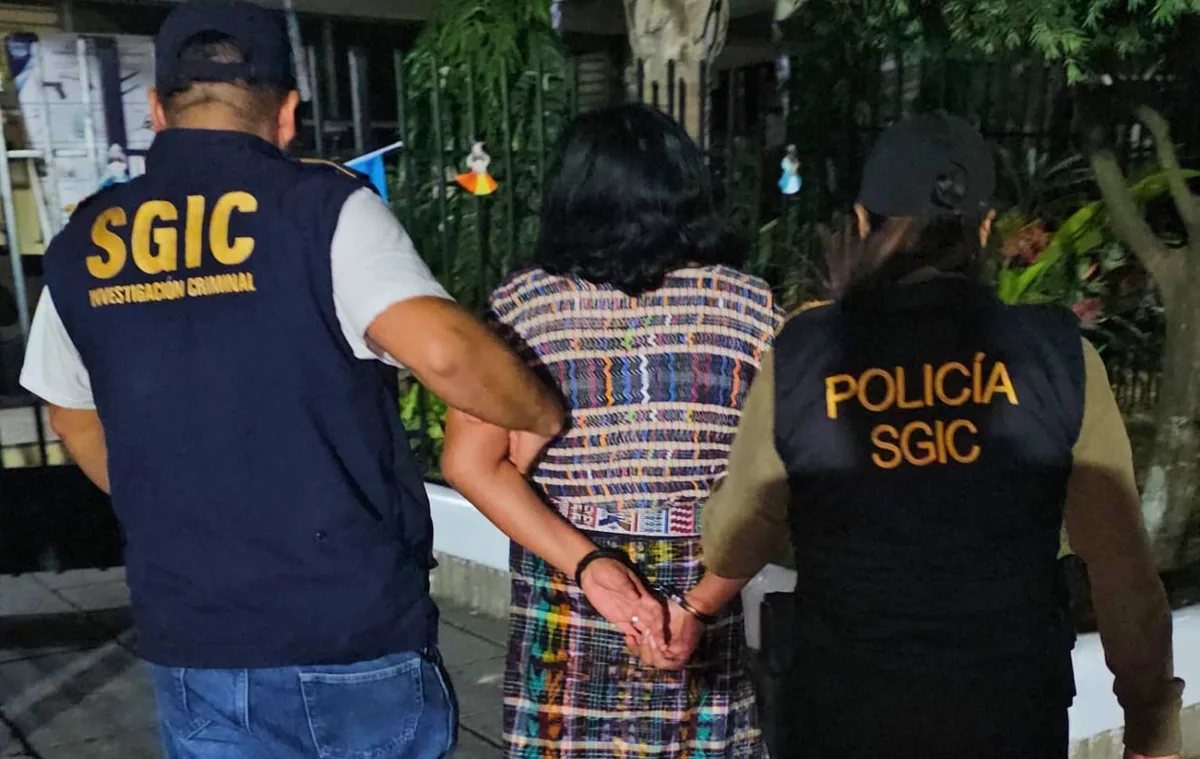 Capturan en Guatemala a una mujer acusada del asesinato de su sobrina