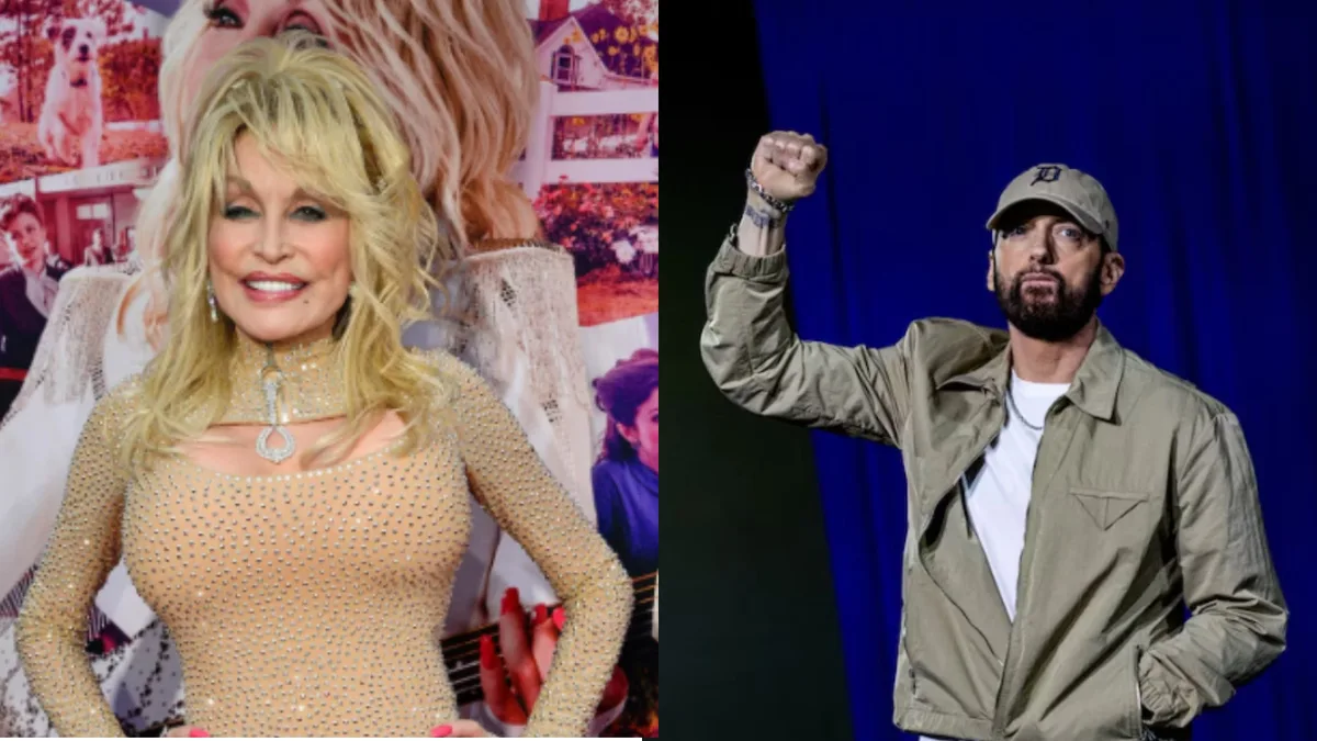 Eminem homenajeó a Dolly Parton y reveló la carta que la artista le envió años atrás