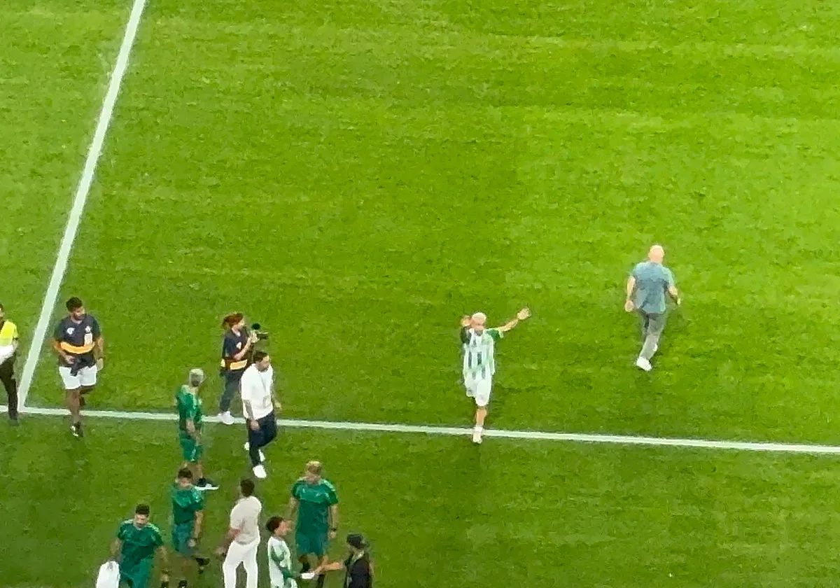 El agradecimiento de Pablo García desde el césped que suena a despedida del Betis