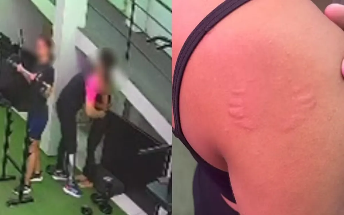 Mulher é assediada ao ser agarrada e mordida por instrutor em academia