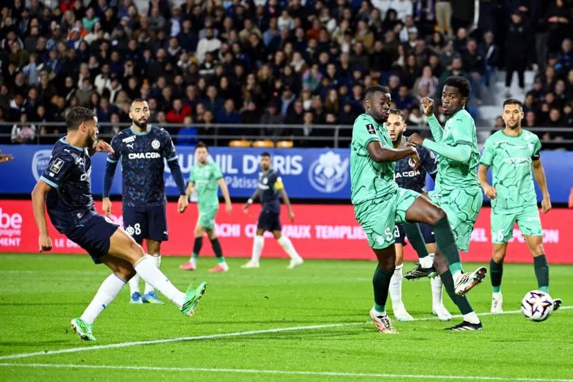 Enfin décisif et récompensé de ses efforts, Amine Harit a sorti l'OM de l'impasse à Troyes