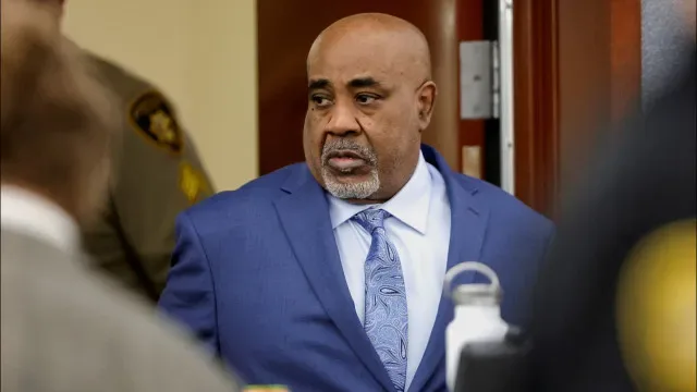 As imagens do julgamento de suspeito no envolvimento na morte de Tupac