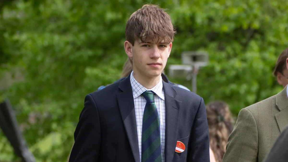 James, conde de Wessex, de 18 años, se prepara para un importante cambio en su vida al comenzar un nuevo capítulo