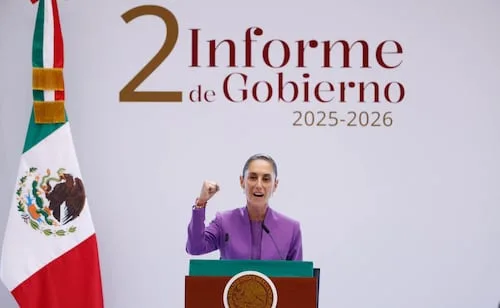 "Que nadie se equivoque: aquí no hay divisiones, aquí no hay rompimientos"; Sheinbaum da mensaje por su segundo informe de Gobierno
