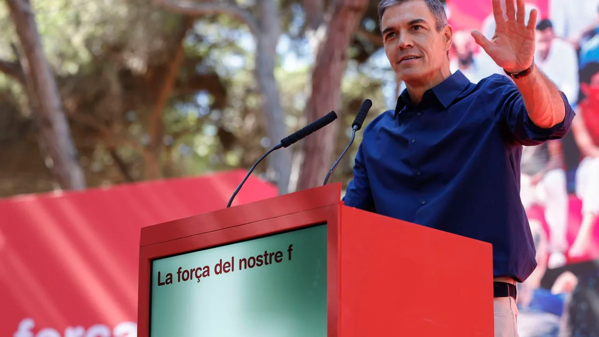 Sánchez esquiva hablar de Ceuta y carga contra el TS por la ley de nietos: "No vamos a aceptar ciudadanos de primera y de segunda"