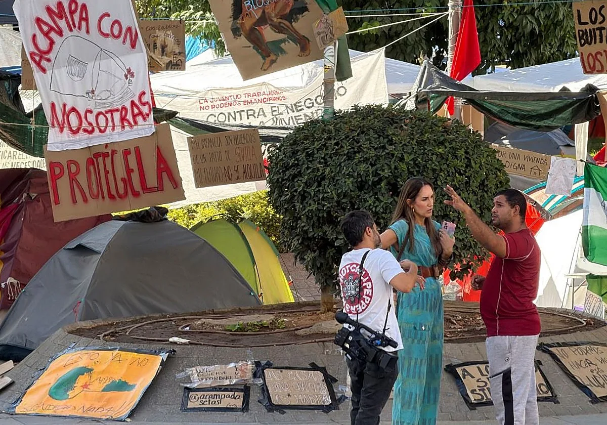 El Sindicato de Inquilinas deja la acampada de las Setas de Sevilla