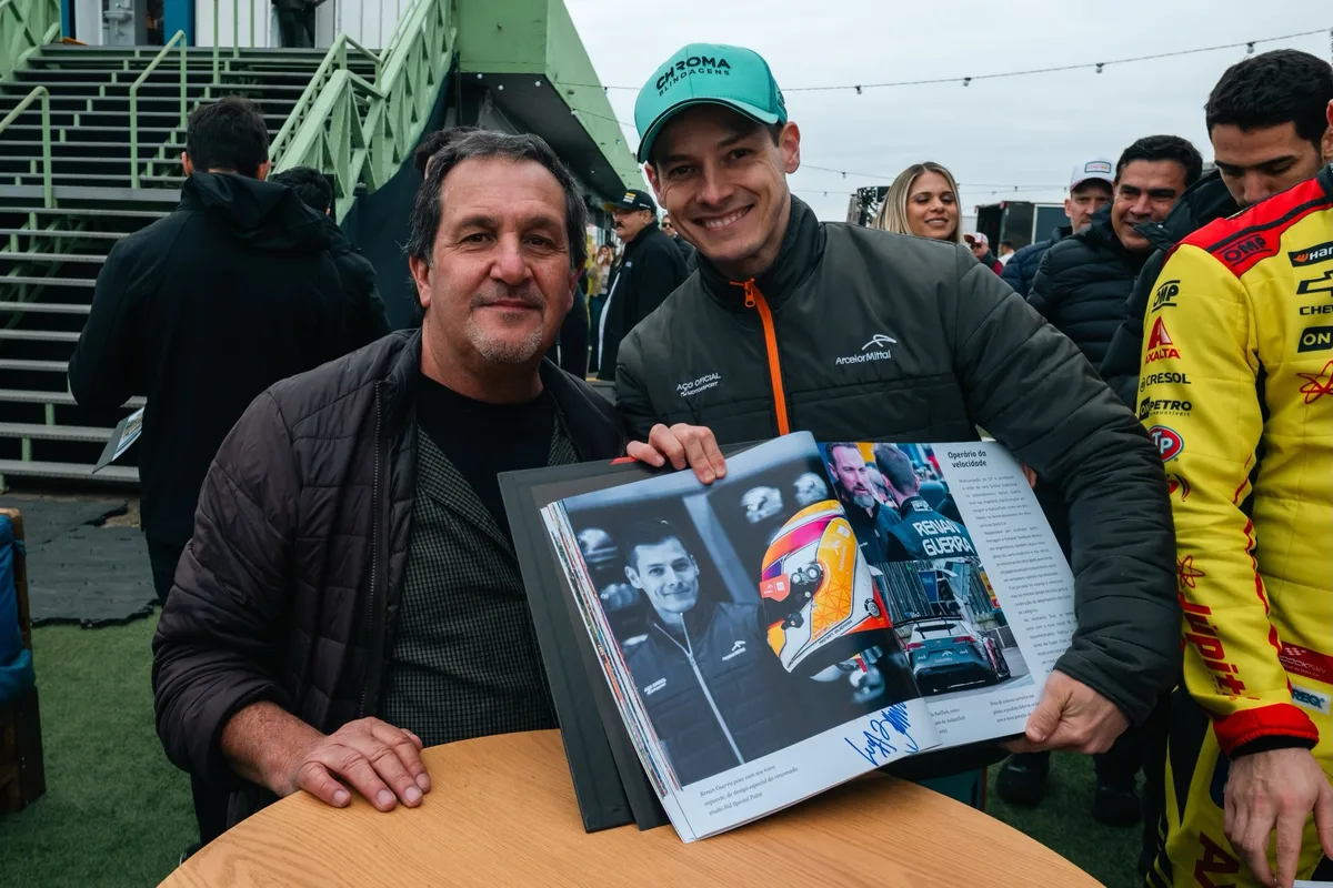 Paixão, adrenalina e olhar: Luca Bassani lança livro sobre os bastidores da nova Stock Car