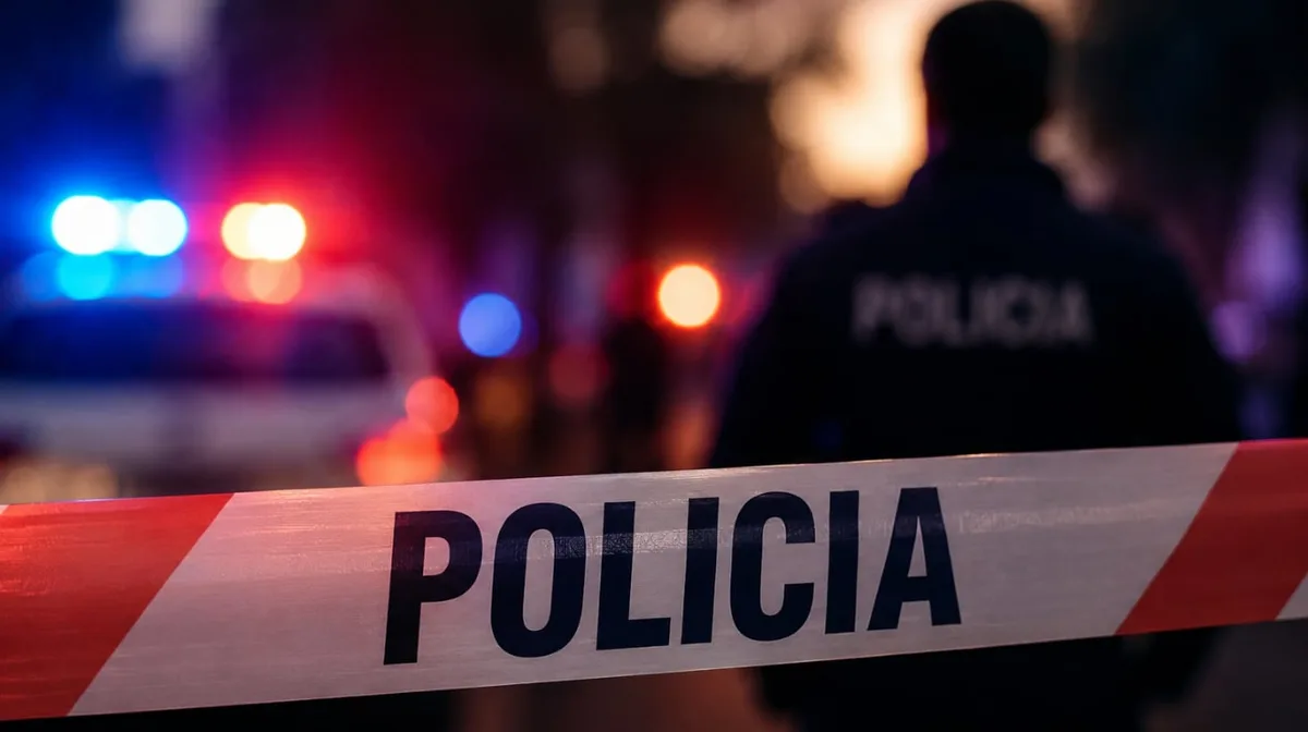 Apuñaló a su pareja, atacó a un policía y murió al caer por una escalera cuando intentaba escapar en Río Negro