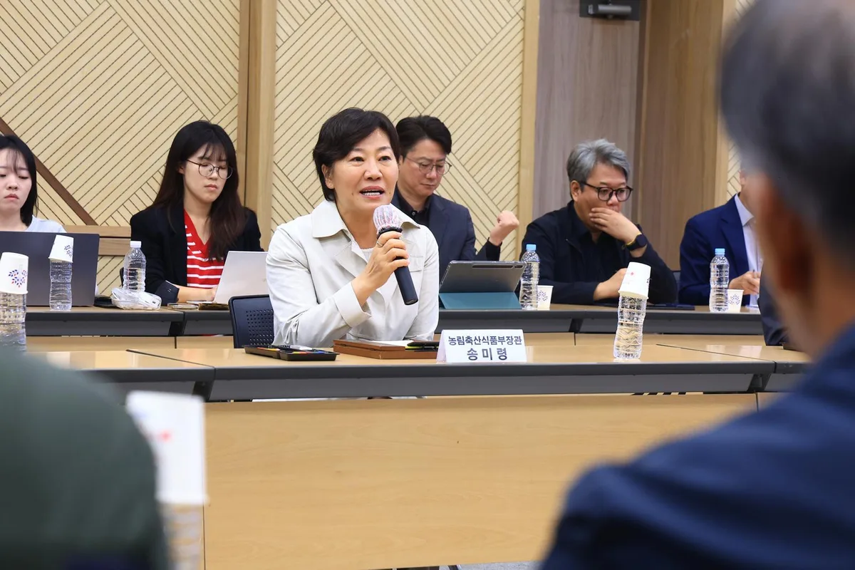 함양 찾은 송미령 “상속·관행적 임대차, 처분서 제외하는 특별법 추진”
