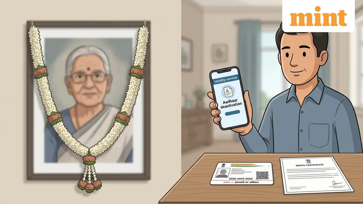 Aadhaar deactivation after death: How to report a family member's death to UIDAI, documents needed and steps to follow