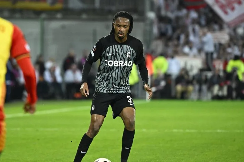 Mercato : Monaco travaille la piste Jordy Makengo, latéral gauche de Fribourg