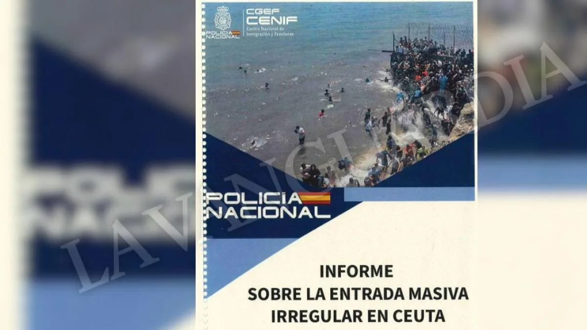 El informe policial señala que gendarmes marroquíes “guiaron” el asalto de migrantes a Ceuta