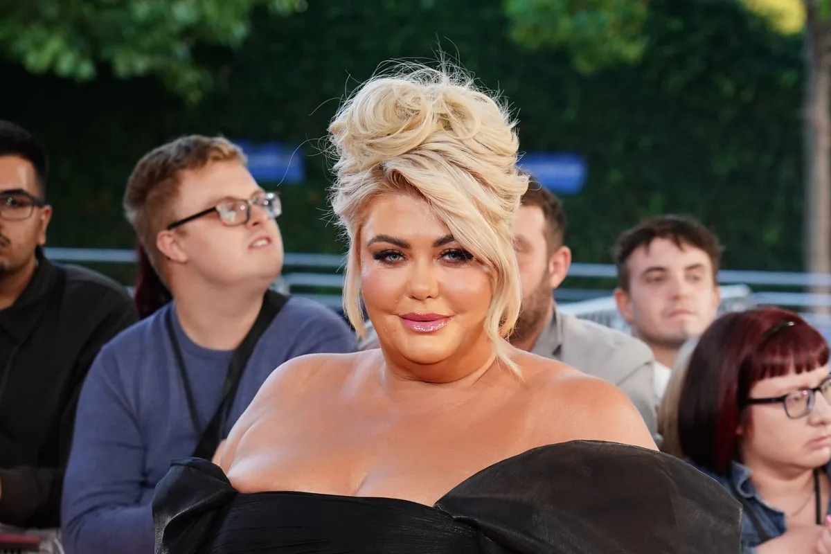 Gemma Collins says she was sent note by stalker claiming to be at mum’s funeral