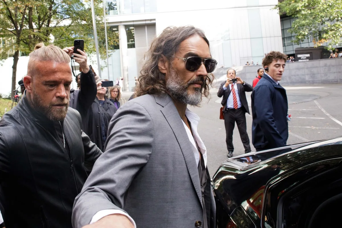 Russell Brand due in London court for start of rape and sex assault trial