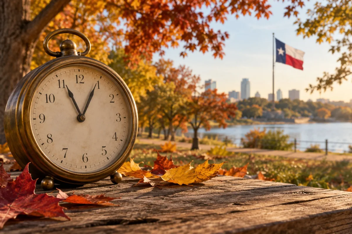 Ya es oficial: confirman cuándo cambia la hora en USA y el día que llega el otoño 2026 a Texas