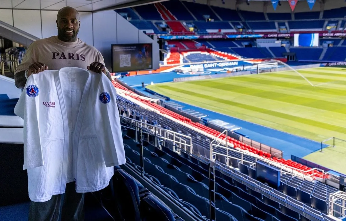 JO 2028 : Teddy Riner rempile au PSG, pour le plaisir et préparer « comme il se doit » son ultime défi américain