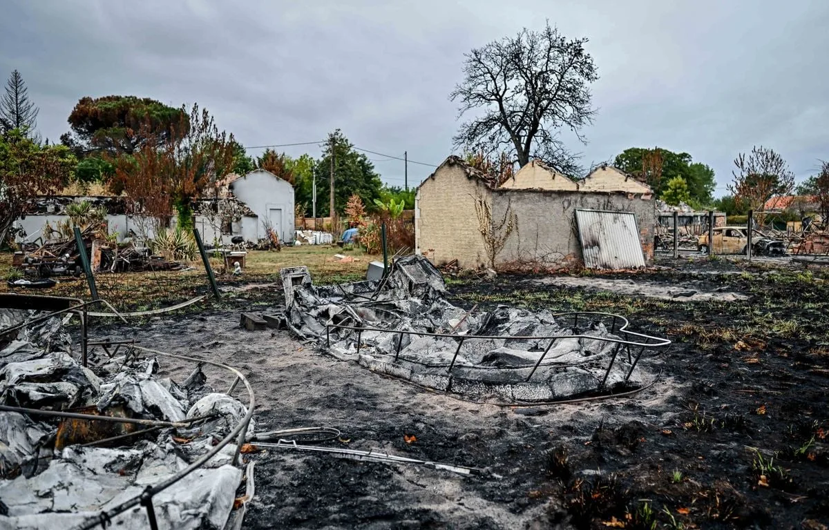 Incendie en Gironde : Appels à la démission et « colère » noire des habitants du Porge contre la préfète