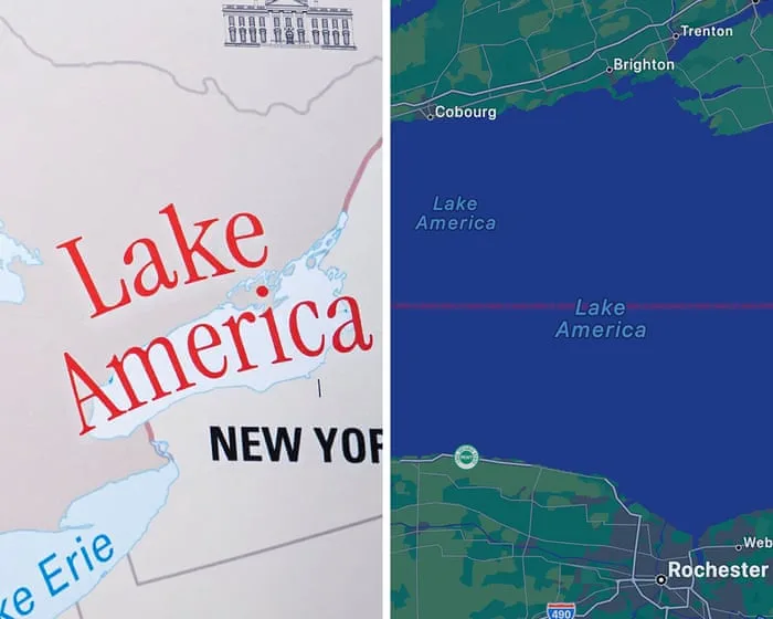 Apple Maps renames Lake Ontario to ‘Lake America’ for US users after Trump order