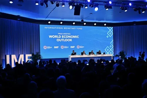 IMF's global growth outlook improves, but Iran war threatens to leave poorer nations behind