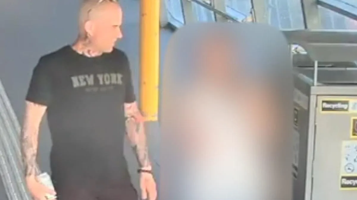 Police release CCTV images of man they believe can assist with inquiries into alleged train station incident