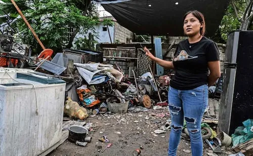 “Estamos con temor de que se vuelva a salir el río”
