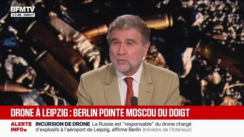 Marschall Truchot : Drones à Leipzig, Berlin pointe du doigt Moscou - 01/09