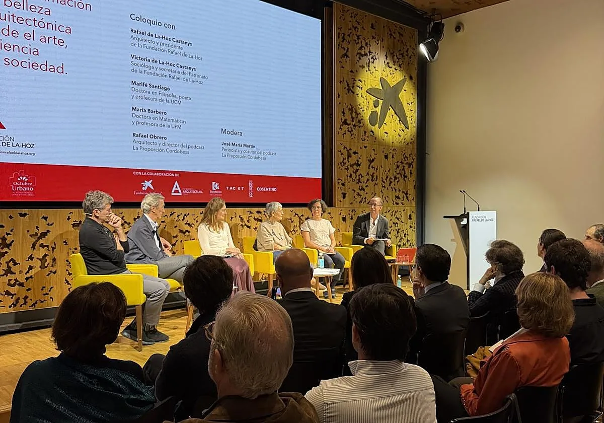 Córdoba reivindica en Madrid la proporción que Rafael de La-Hoz descubrió en su arquitectura