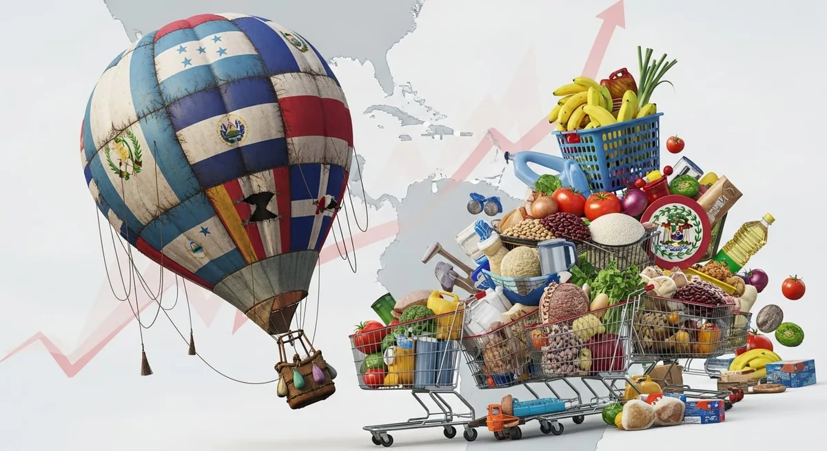 Los precios en Centroamérica: de la deflación en Costa Rica a la alta inflación en Honduras