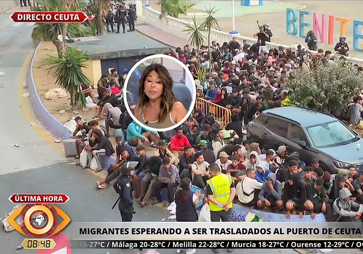 Ana Terradillos ve el despliegue policial de Ceuta y sentencia sin rodeos al Gobierno: «Señalo a los de arriba»