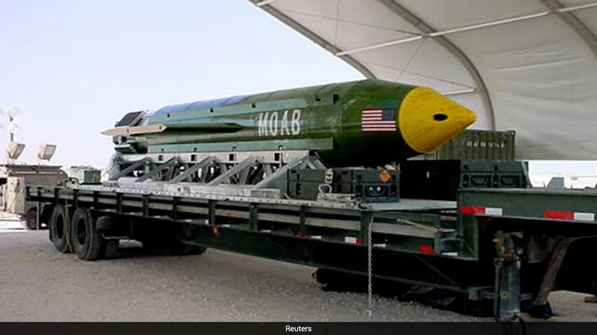 What Is The 'Mother Of All Bombs' And Why Is It Called That?